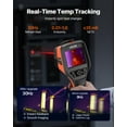 thumbnail image 4 of VEVOR Caméra Thermique, Résolution Infrarouge 384 x 288 pixels, Imageur Thermique Portable avec Vision 5 Mpx, Fréquence de Rafraîchissement 30 Hz, Écran Tactile 8,9 cm, -20 °C à 460 °C, Transfert WiFi, 4 of 9