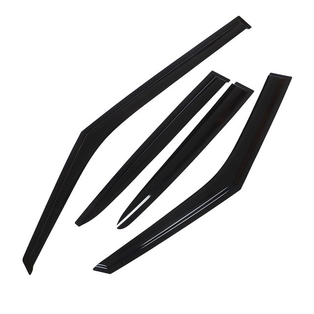 SDZ Smoke Black Window Visors – 4-Piece Tape-On Set For 2020-2025 Hyundai Venue