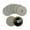 Mixed Grits+P Backer, variant on Dry Polishing Pads Mixed Grits+Alu backer 4 Inch Set Of 7 For Granite Marble Stone Sanding