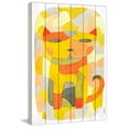 thumbnail image 2 of "Cat 1" by Yolanta Gawlik Painting Print on White Wood, 2 of 4