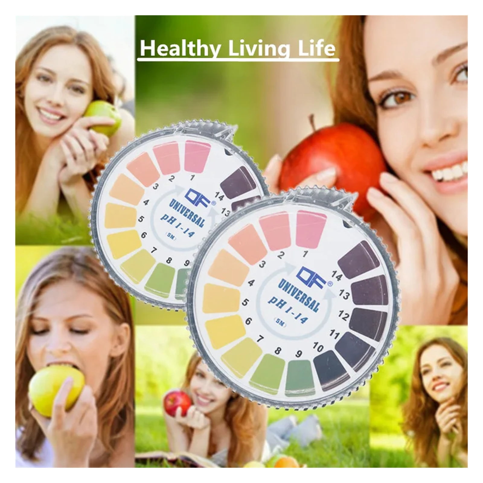 Ph Test Paper Universal Measure Range Of 1-14 Ph Indicator Litmus Test Paper Strip Roll For Water Urine And Saliva