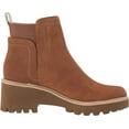 thumbnail image 6 of Dolce Vita Huey H2O Brown Suede Pull On Rounded Toe Chunky Platform Ankle Boots (Brown Suede H2O, 10), 6 of 6