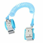Angle View: Children Anti Lost Safety Wrist Link Leash Walking Wrist Strap With Lock light blue