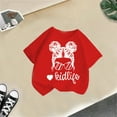 thumbnail image 2 of Polo Shirts for Girls Size 8 Kid Girls Cute Graphic Printed Round Neck Short Sleeve Tee Summer Casual T Shirt Tops Z4-Red, 120, 2 of 4