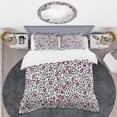 thumbnail image 2 of Designart 'Glam Leopard Pattern' Mid-Century Modern Duvet Cover Set, 2 of 4