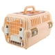 thumbnail image 4 of Jaula transportadora para gatos y mascotas, cómoda, portátil, con lados rígidos, ventilación superior incorporada, versátil, para perros, estuche de Naranja, 4 of 8
