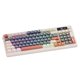 thumbnail image 2 of Teclado mecánico ruso para juegos, ergonómico, portátil, inalámbrico y resistente. café beige, 2 of 9