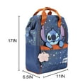 thumbnail image 3 of Disney Stitch Convertible Backpack and Crossbody Bag with Adjustable Straps, 3 of 6