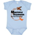 thumbnail image 3 of Inktastic Multiple Sclerosis Awareness Butterfly Ribbon Boys or Girls Baby Bodysuit, 3 of 5