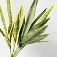 thumbnail image 4 of 4 PCS Artificial Sansevieria Plants 30 Inch Tall Fake Snake Faux Plant for Indoor and Outdoor Home Garden Office Store Decoration (Yellow Edge), 4 of 5