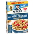 thumbnail image 2 of Quaker Oatmeal Squares Crunchy Oat Cereal Brown Sugar, 21 oz Paperbox, 2 of 7