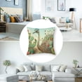 thumbnail image 5 of nygtbtfer Throw Pillow Covers Animals Old Earth House Gray Velvet Washable Decor Set of 2 Bed Outdoor Couch Living Room Pillow White, 5 of 7