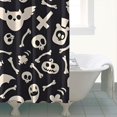 thumbnail image 4 of Halloween Spooky Elements Shower Curtain 84"x72" ,Bathroom Decorative Shower Curtains Set with 12 Hooks,Modern Waterproof Washable Shower Curtain, 4 of 6