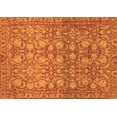 thumbnail image 1 of Ahgly Company Indoor Rectangle Abstract Orange Modern Area Rugs, 7' x 10', 1 of 4