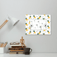 thumbnail image 4 of Qzjjjmy Rectangle Picture Frame 5x7 Cartoon Pineapple Photo Frame Set for Wall or Tabletop Display, 4 of 7