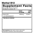thumbnail image 2 of Quicksilver Scientific Methyl B12-1000mcg Vitamin B12 as Methylcobalamin (Methyl B12) - B12 Liquid with Nano Technology for Superior Absorption - Supportive Energy Supplement (30ml / 90 Servings), 2 of 5