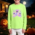 thumbnail image 2 of Gubotare Boys Long Sleeve Shirts Boy Shirt Party T-Shirts Excavator Long Sleeve Tee Size 9-10 (Green,9-10 Years), 2 of 5