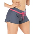 thumbnail image 4 of Women's Swim Shorts Quick Dry Water Beach Board Short Athletic Swimsuit Bottoms with Briefs Female, 4 of 8