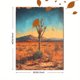 thumbnail image 3 of Qisvanset 12x16 Inch 2D Flat Framed Canvas Art, Vintage Midwestern Cactus Western Rustic Home Wall Art Decor, 3 of 5