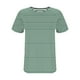 thumbnail image 5 of Mujeres de Manga Corta Tops Casual Cuello Redondo Impresión Blusa Poliéster Ligero Top, Camisa de las Señoras de la Moda para el Hogar Diario Y el Uso Cómodo, 5 of 9