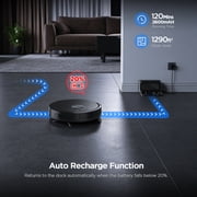 ONSON 8000Pa Robot Vacuum Cleaner and Mop Combo, 2 in 1 Vacuum and Mop With Wi-Fi, Ideal for Hard Floors