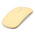 thumbnail image 2 of yeacher Clavier et Souris Bluetooth Ultra-Mince de 10 Pouces avec 78 Touches, Mini Clavier Rechargeable, Souris Réglable à 3 Niveaux de DPI, Compatible Multi-Systèmes, Jaune (Pile de Souris Non Incluse), 2 of 7