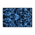 thumbnail image 5 of ZICANCN Area Rugs Doormat , Blue Energy Power Facecloth Non-Slip Floor Mat Rug for Living Room Kitchen Sink Area Indoor Outdoor Entrance 36"x24", 5 of 9