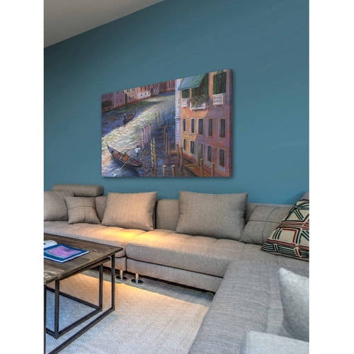 "Grand Canal" Painting Print on Wrapped Canvas