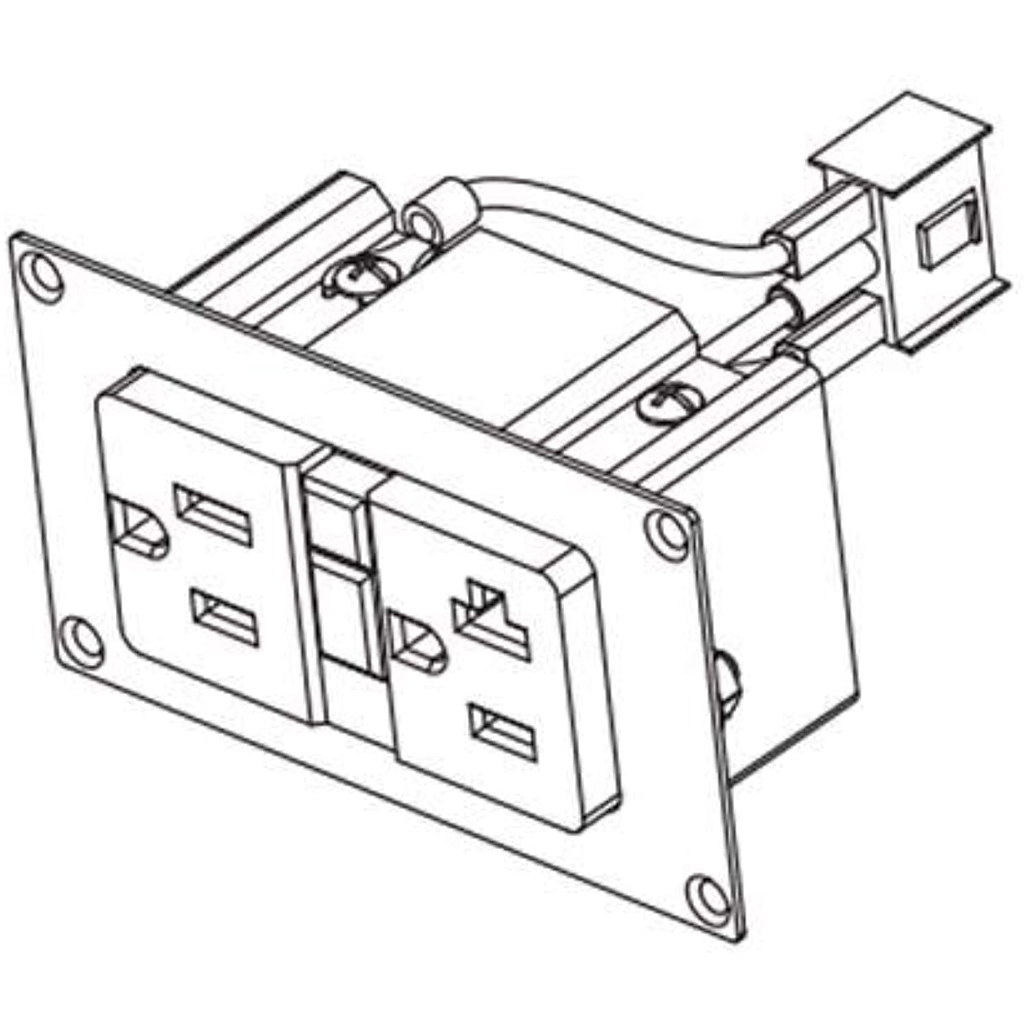 Xantrex 808-9817 GFCI Outlet Option, for Freedom X and XC