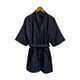 thumbnail image 2 of Bata de Baño Unisex TexBen Microfibra Negro, 2 of 4