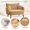 Mustard yellow + Boucle, variant on Modern Olive Green Boucle Loveseat with Storage Pockets, Deep Seat Two-Seater Sofa for Small Spaces, Bedroom and Office