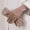 Khaki, variant on Women's Winter Gloves With Sensitive Screen Texting Fingers Fleece Lined Windproof And Warm