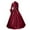 01-Red, variant on DJskiyers Victorian Dress for Women Vintage Retro Gothic Dress Plus Size Rococo Ball Gown Flare Sleeve Masquerade Dress