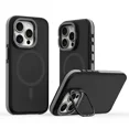 thumbnail image 2 of Magsafe Phone Case For iPhone 16 15 14 13 12 Pro Max Plus Metal Camera Bracket Holder Magnetic Wireless Charge Translucent Cover Orange For iPhone 16Pro, 2 of 6