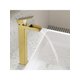 thumbnail image 4 of PARLOS Waterfall Vessel Sink Faucet Single Handle Tall Bathroom Vanity Mixer Tap One Hole With Water Supply Line, 4 of 4
