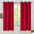 thumbnail image 2 of 42x84 Inch 1Pcs Darkening Thermal Insulated Curtain Panels for Living Room Out Textured Thermal Drapes Privacy Protection Home Framed Textiles Home Decor Modern for Kitchen, Bedroom Living and Room, 2 of 9
