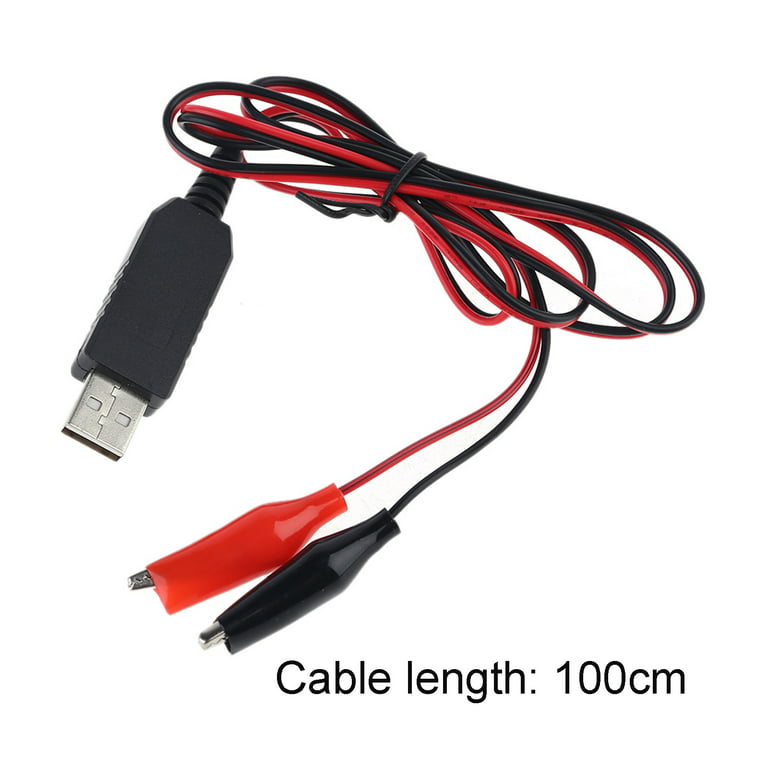 USB QC3.0 Charging Cable 5V 6V 8.4V 12V Adjustable Voltage Power