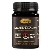 Comvita Certified UMF 5+ (MGO 83+) Raw Manuka Honey, Authentic, Wild, Unpasteurized, Non-GMO Superfood for Daily Wellness I 17.6 oz