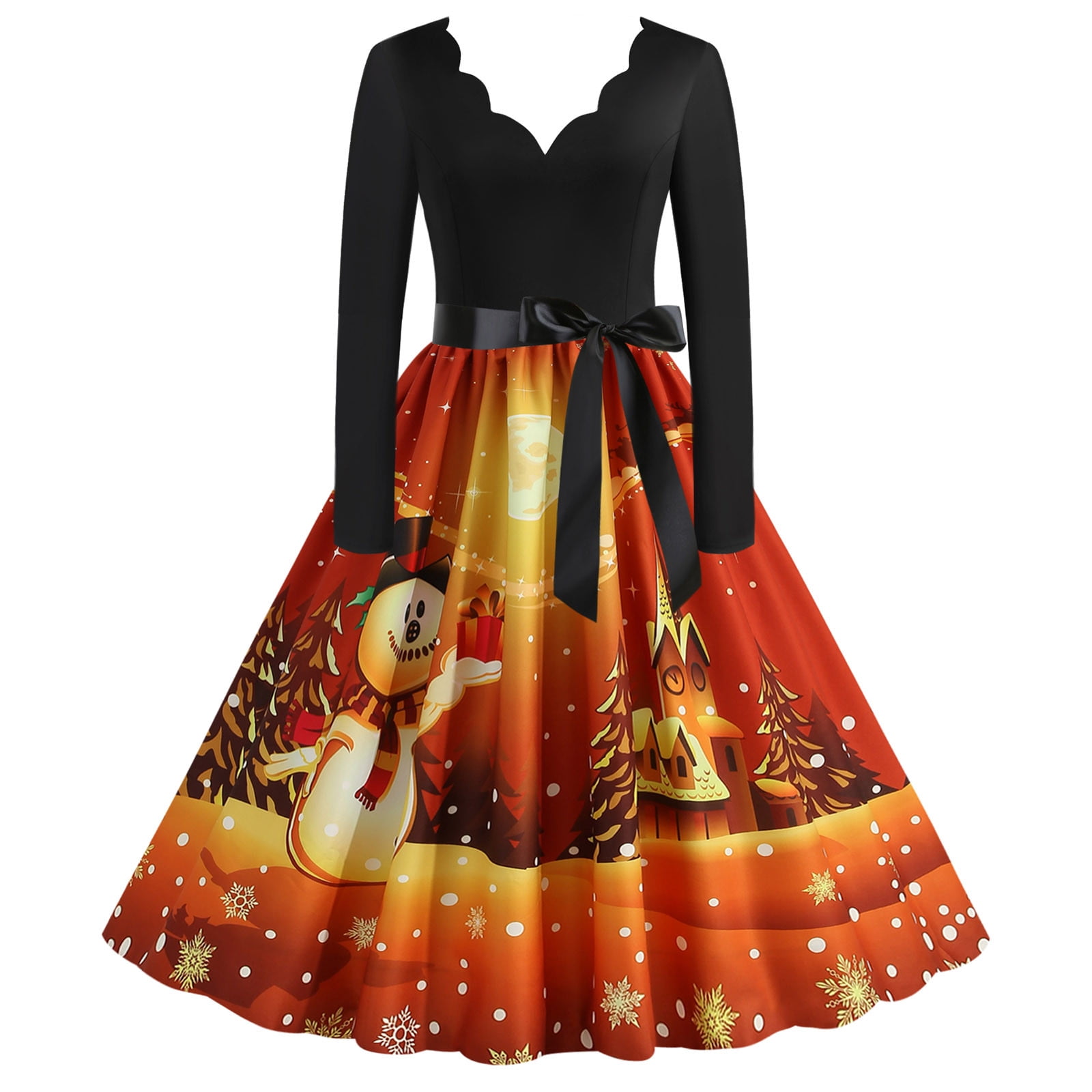 WJHWSX Christmas Swing Dress Baggy Aesthetic Santa Ecuador | Ubuy