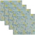 thumbnail image 5 of Ruvanti Cloth Napkins Set of 6 Cotton 100%, 18x18 inches Napkins Cloth Washable, Soft, Absorbent. Cotton Napkins for Parties, Christmas, Thanksgiving, Weddings, Dinner Napkins Cloth - Quarterly, 5 of 9