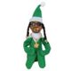 thumbnail image 1 of Muñeco Elfo De Navidad Snoop on The Stoop Christmas Elf Doll Fieltro Resina Muñecas Juguetes Ornamento (Verde A), 1 of 6