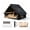 Black(PU), variant on 3-4 Person Inflatable Camping Tent, 9.8'x6.8'x6.5', 4 Season Glamping Air Tent Cabin House with Skylight,, Waterproof Windproof, 1 Minute Quick Setup, PVC Air Beam Instant Setup, Includes Pump, Khaki