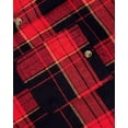 thumbnail image 3 of Men's Casual Button Down Flannel Shirt Plaid, 3 of 7