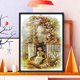 thumbnail image 4 of Cuadros Decorativos Kit de punto de cruz de paisaje impreso en lienzo 14CT sello DIY costura (F544) Wdftyju  embutido en tela, 4 of 9