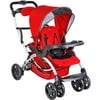 Mia Moda Compagano Stand-On Tandem Stroller, Rosso