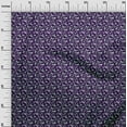 thumbnail image 3 of oneOone Velvet Purple Fabric Travel Craft Projects Decor Fabric Printed By The Yard 58 Inch Wide, 3 of 4