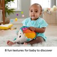 thumbnail image 4 of Fisher-Price Cuddle ‘n Snuggle Hedgehog Plush Infant Sensory Toy with Rattle & Crinkle Sounds, 4 of 6