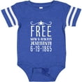 thumbnail image 3 of Inktastic Free- Now and Always- Juneteenth 6-19-1865 Boys or Girls Baby Bodysuit, 3 of 5