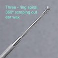 thumbnail image 4 of 2 Pack - Stainless Steel Ear Spoon Portable Double-Ended Ear Pick Ear Wax Removal Tools Cl, 4 of 5