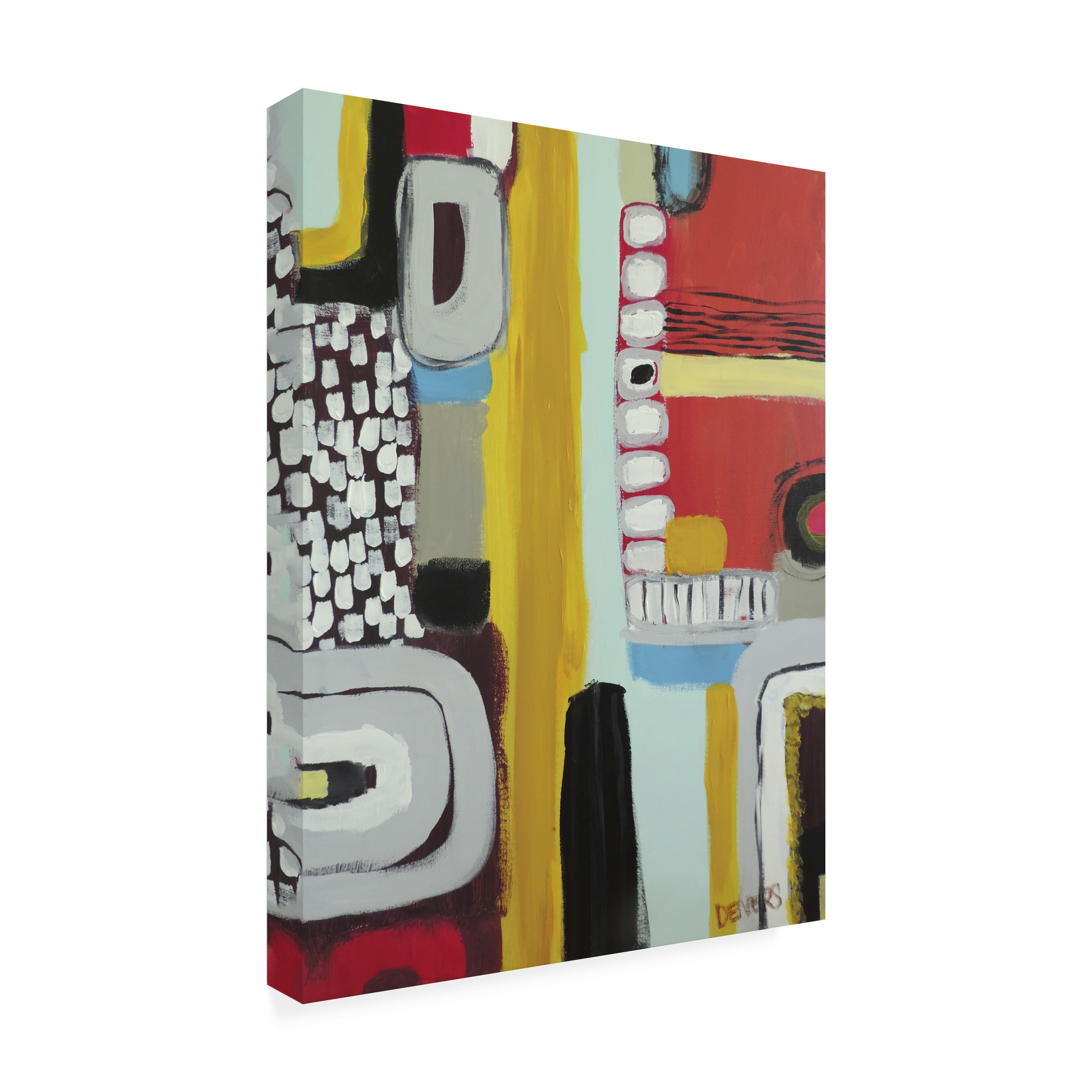 Trademark Fine Art "Chemins" Canvas Art by Sylvie Demers
